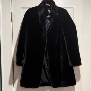 Hobbs London Black Faux Fur